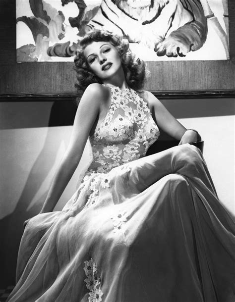 rita hayworth style.